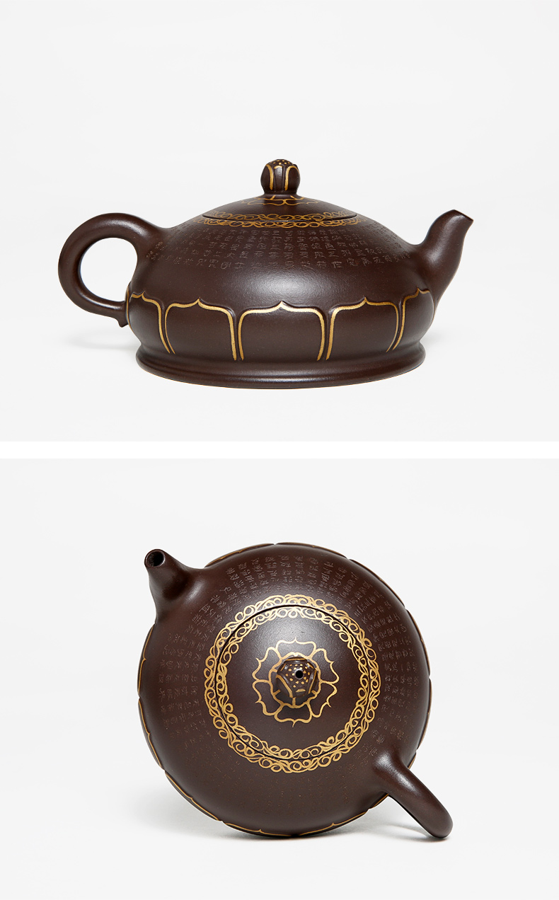 佛系紫砂壺，禪意靜心紫砂壺