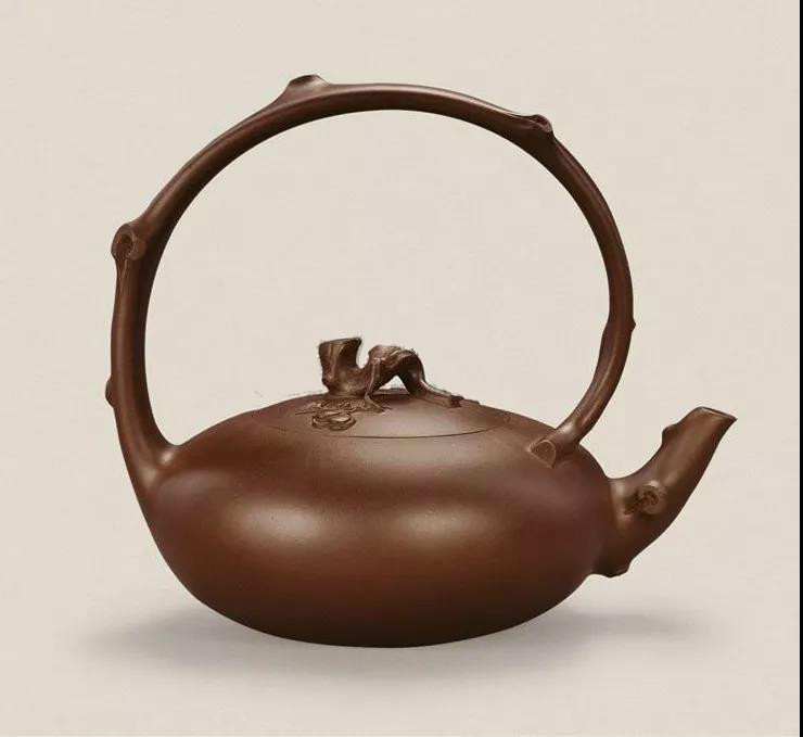 10種最美花器提梁壺，精美別致雕花紫砂壺!