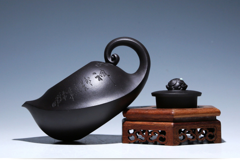 創(chuàng)意別致紫砂壺，個性手工美型外觀紫砂壺