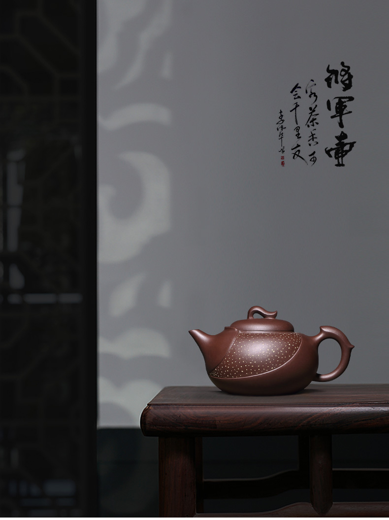 將軍壺紫砂壺，雅韻精美紫砂壺