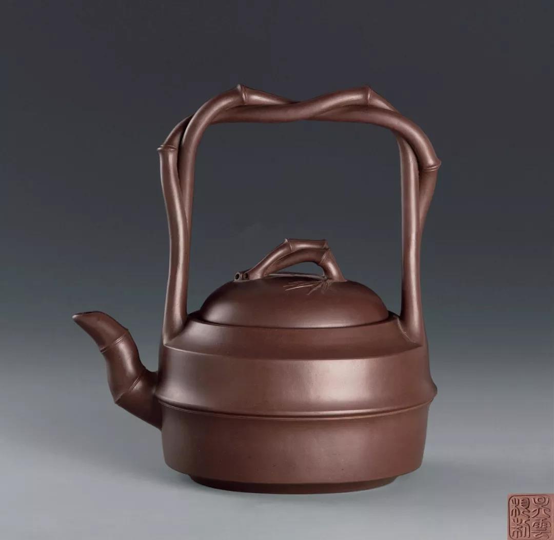 10種最美花器提梁壺，精美別致雕花紫砂壺!